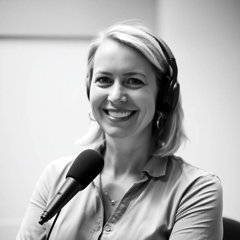 Portræt af Astrid Nielsen, Chefinstruktør i Producér Lyde, smilende og professionel.